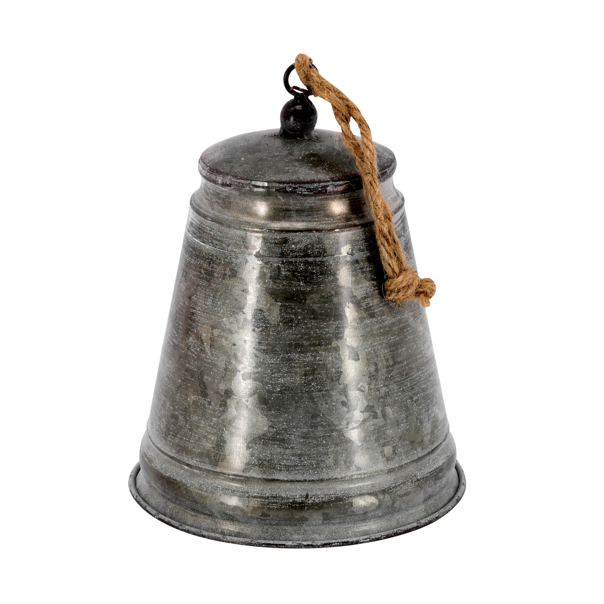 Florissima Metallglocke Silber Ø 16 × 21 cm