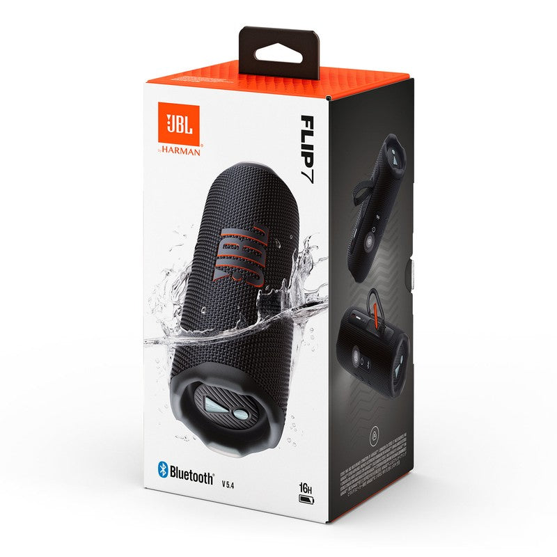 JBL Flip 7 Bluetooth LAUTSPRECHER IP68 mit AI Sound Boost und 16 h Akku