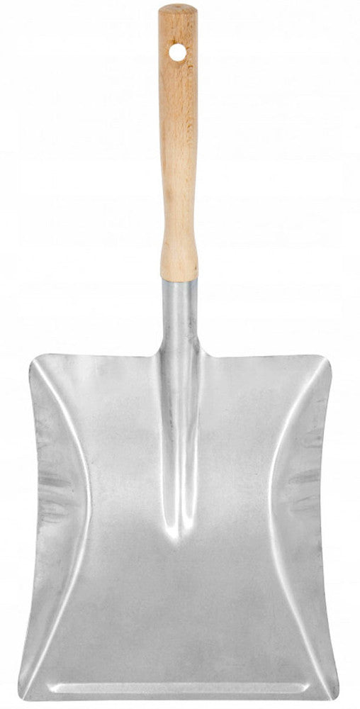 Schaufel KEHRSCHAUFEL Metallschaufel mit Holzstiel