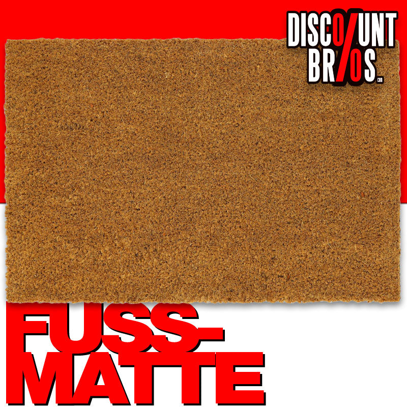 Türvorleger FUSSMATTE Kokos natur 60×40cm