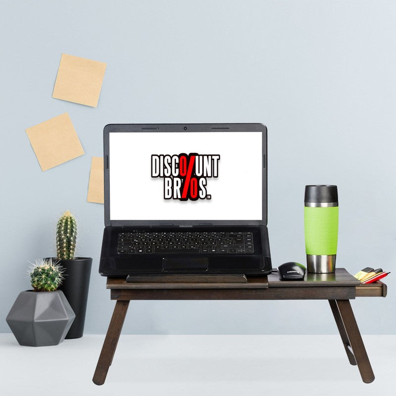 Bett-Tisch Laptoptisch Betttablett Braun