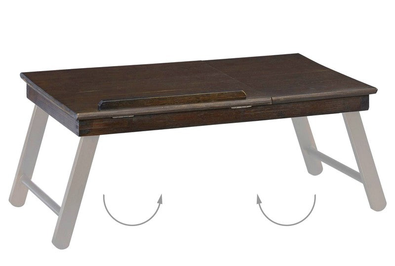 Bett-Tisch Laptoptisch Betttablett Braun
