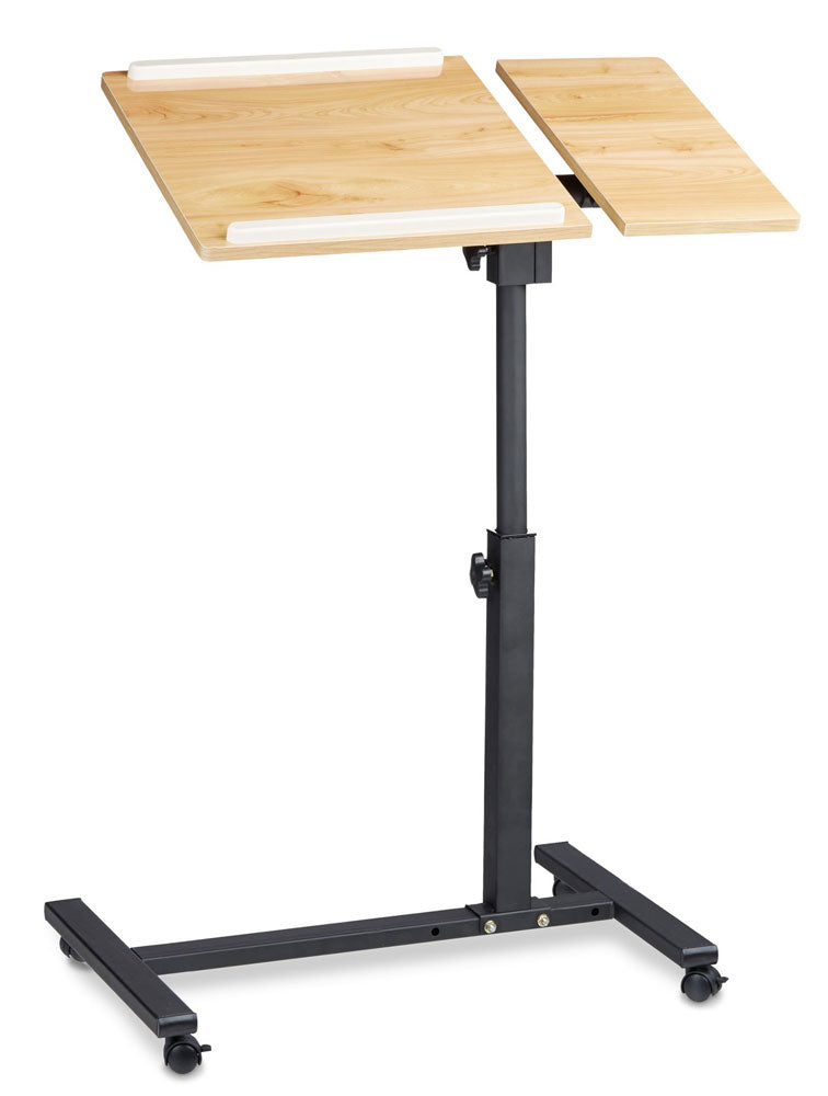 Mobiler Beistelltisch LAPTOPTISCH II Stehtisch Stehpult Notebooktisch EICHE