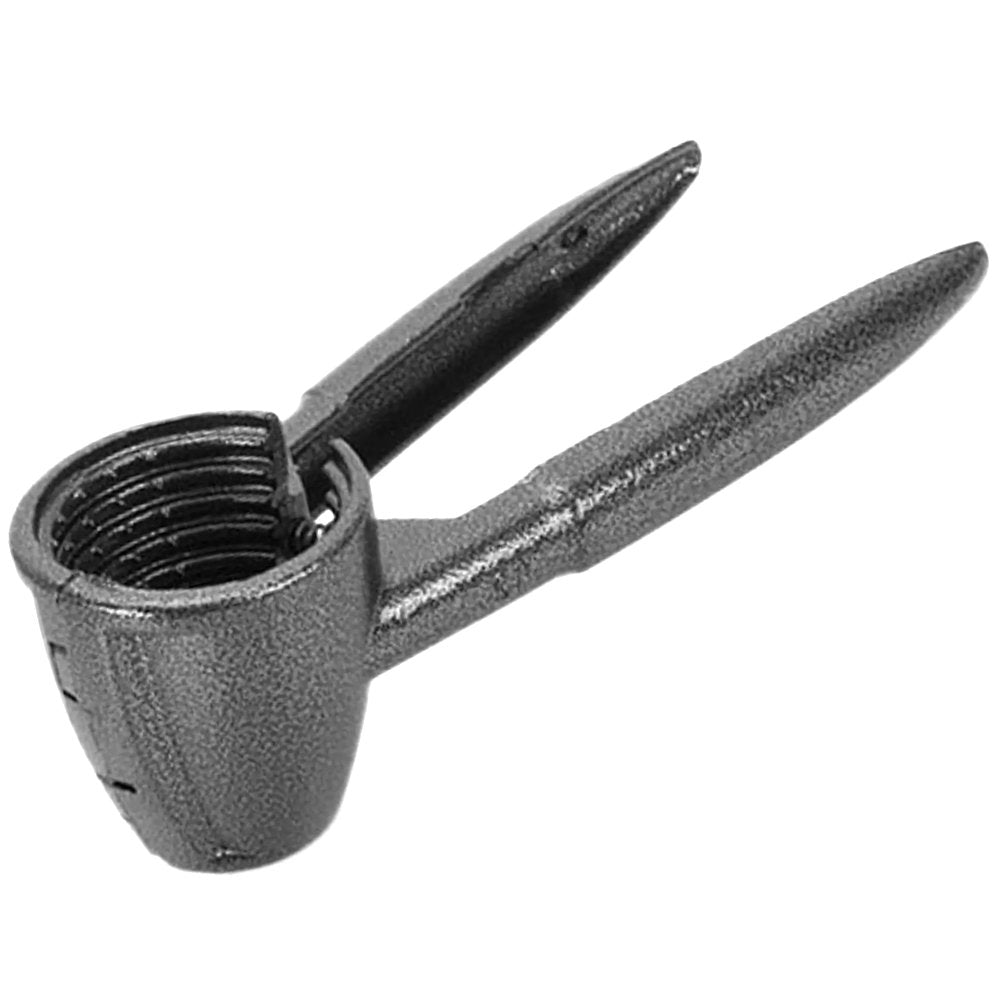 Aluguss NUSSKNACKER und Flaschennöffner Hammerschlag Dunkelgrau