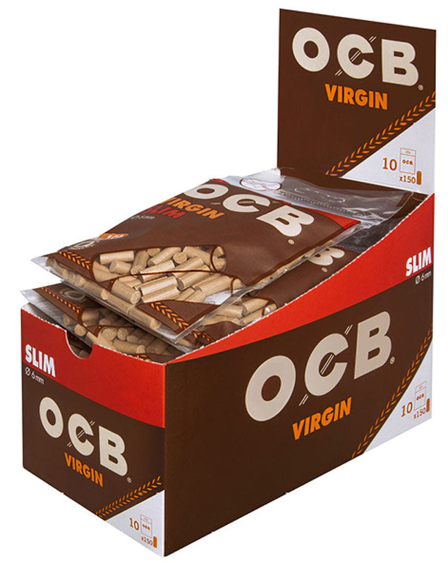 150 Stk. OCB VIRGIN Filter Tips SLIM