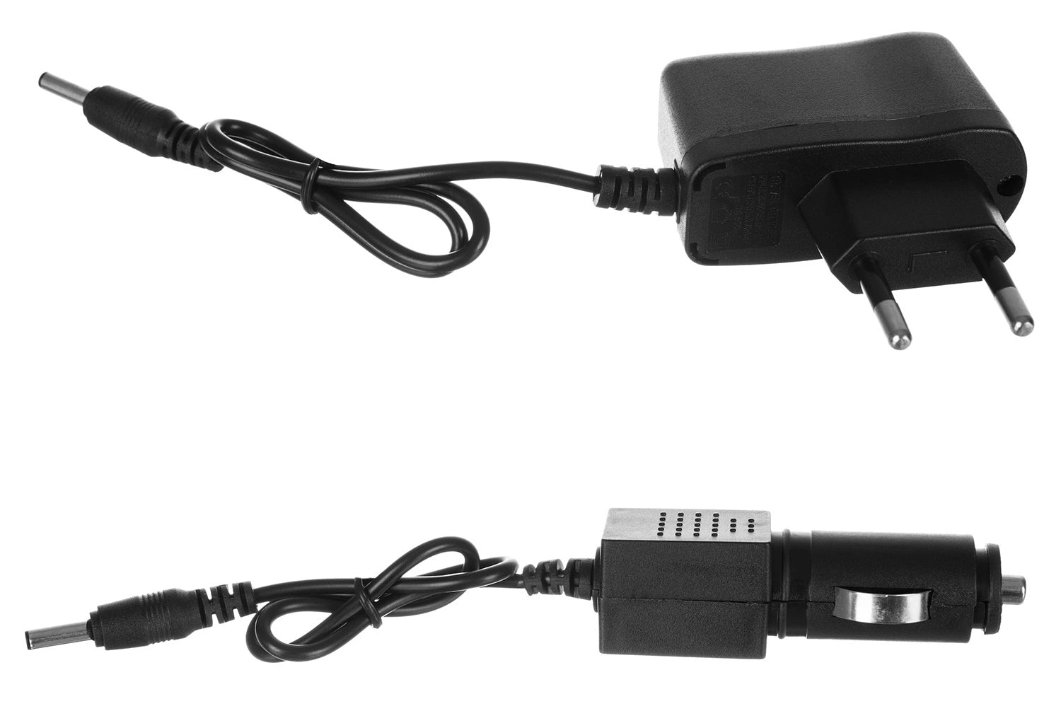 Netzladegerät und Autoladegerät der Trizand LED-Stirnlampe