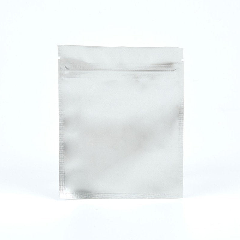 100 Stk. 125×100mm Druckverschlussbeutel MINI-GRIP TopGrip Zip-Beutel Vorratsbeutel Beutel Verpackung SILBER