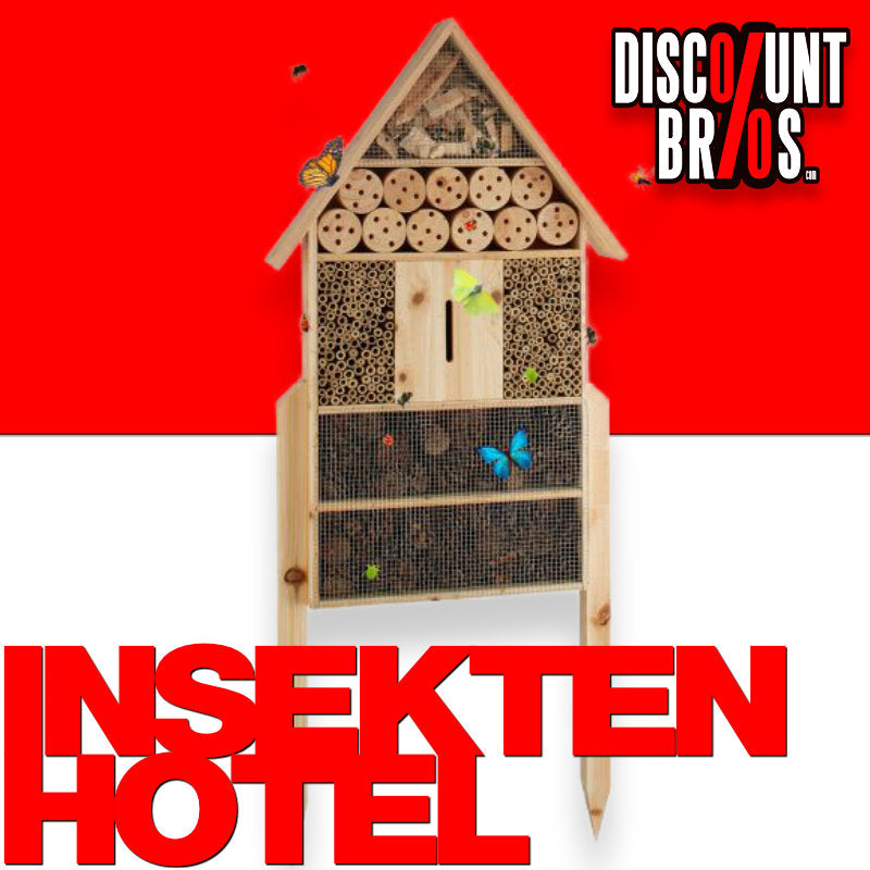 Relaxdays Insektenhotel natur XL, stehend