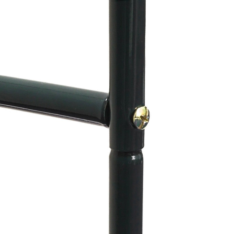 ROSENBOGEN geschwungene Rankhilfe aus Metall mit Kugelkronen