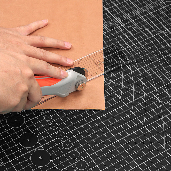 Selbstheilende Schneidematte CUTTING MAT Bastelmatte mit Skala doppelseitig SCHWARZ A1 60×90cm