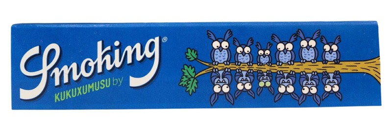 SMOKING Kukuxumusu King Size Ultra Fine Papers 33 Blatt Zigarettenpapier 108 × 44 mm 10er-Set