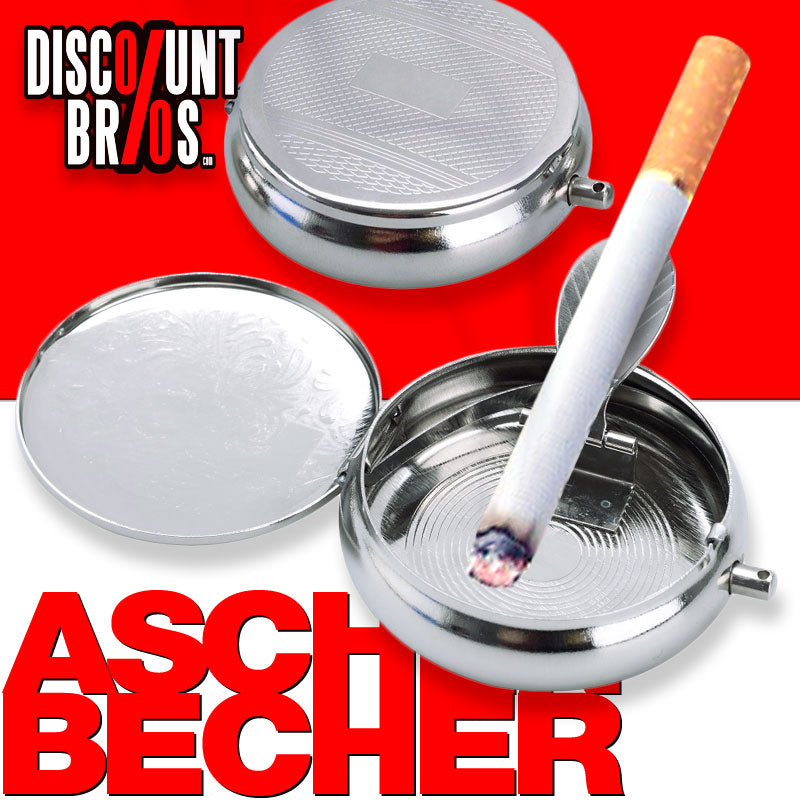 Feldaschenbecher MINI TASCHEN ASCHENBECHER Metall von CHAMP