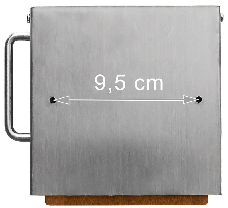 Toilettenpapierhalter WC-PAPIER-HALTER Bambus und Edelstahl