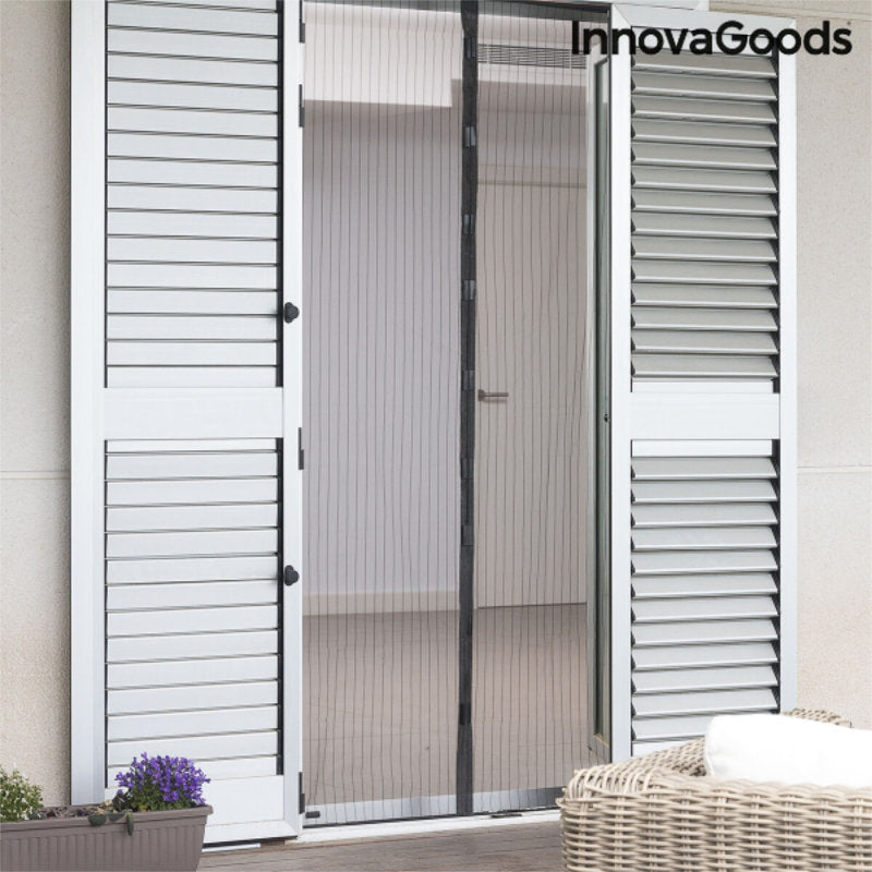 Magneto Mesh Magnetischer FLIEGENVORHANG SCHWARZ