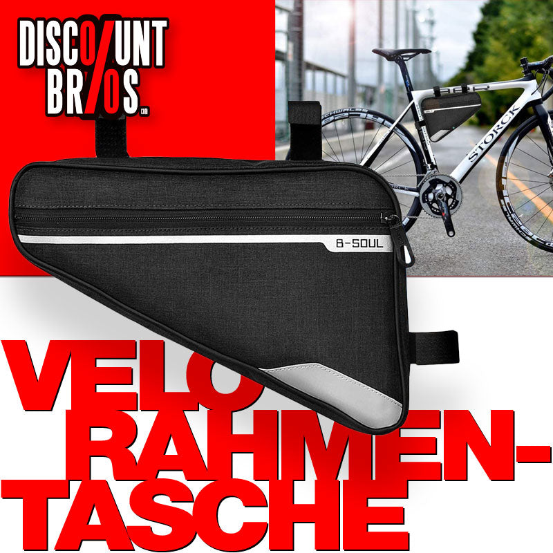 Leichte Rahmentasche TASCHE fürs Fahrrad / Velo