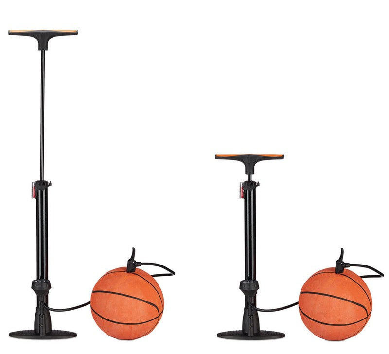 Velopumpe Luftpumpe mit Manometer Standpumpe Standluftpumpe Pumpe