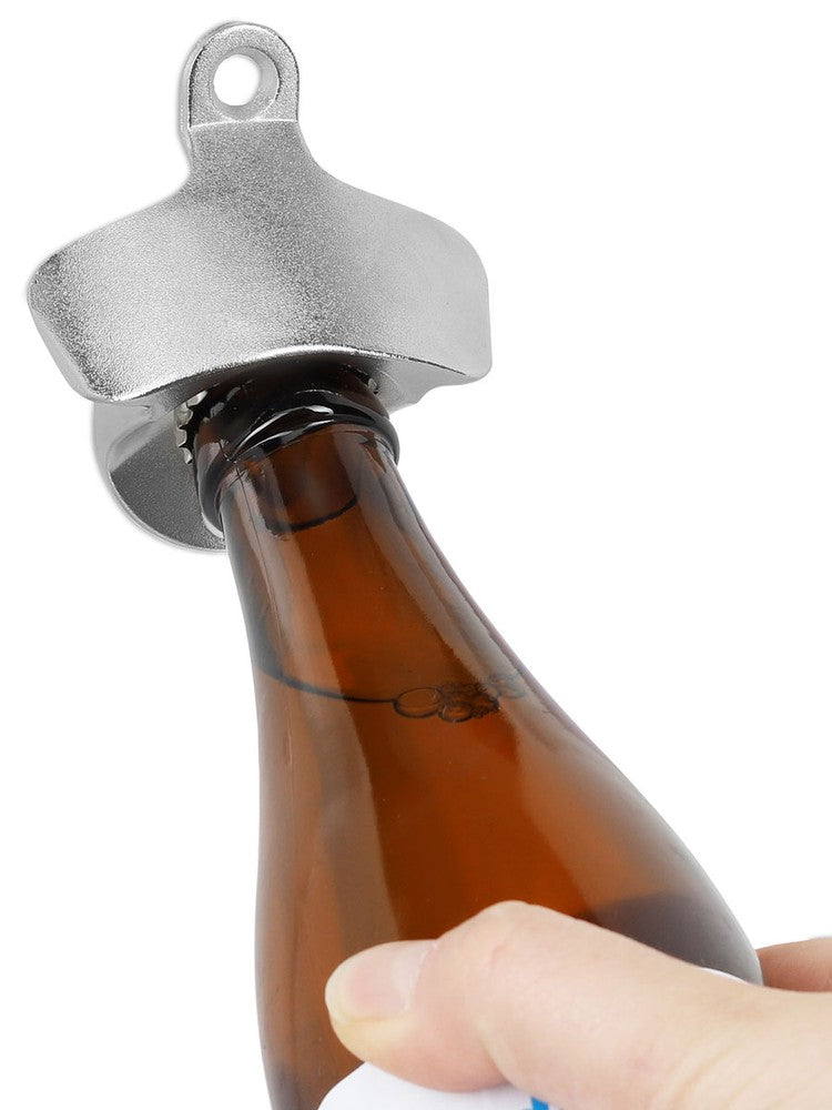 FLASCHENÖFFNER zur Wandbefestigung Bieröffner Wandflaschenöffner Gusseisen