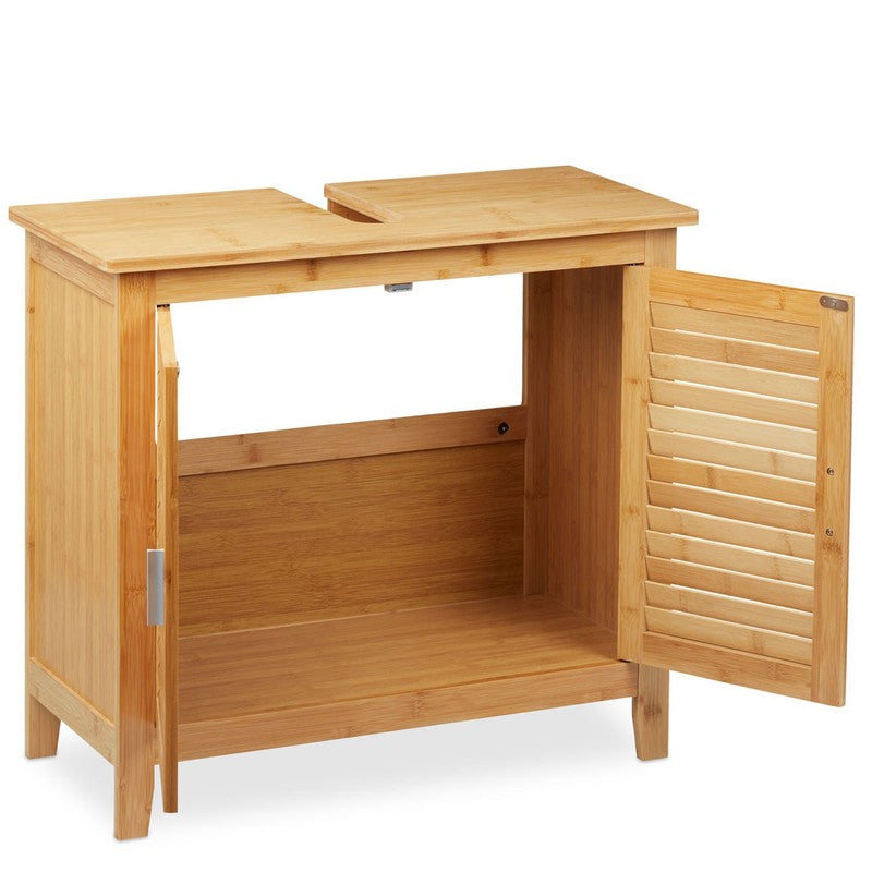 Waschbeckenunterschrank Waschbeckenschrank aus Bambusholz