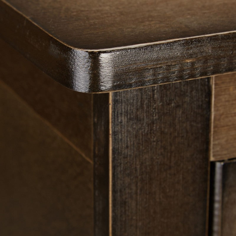 Waschbeckenunterschrank UNTERSCHRANK Waschbeckenschrank aus Bambusholz BRAUN