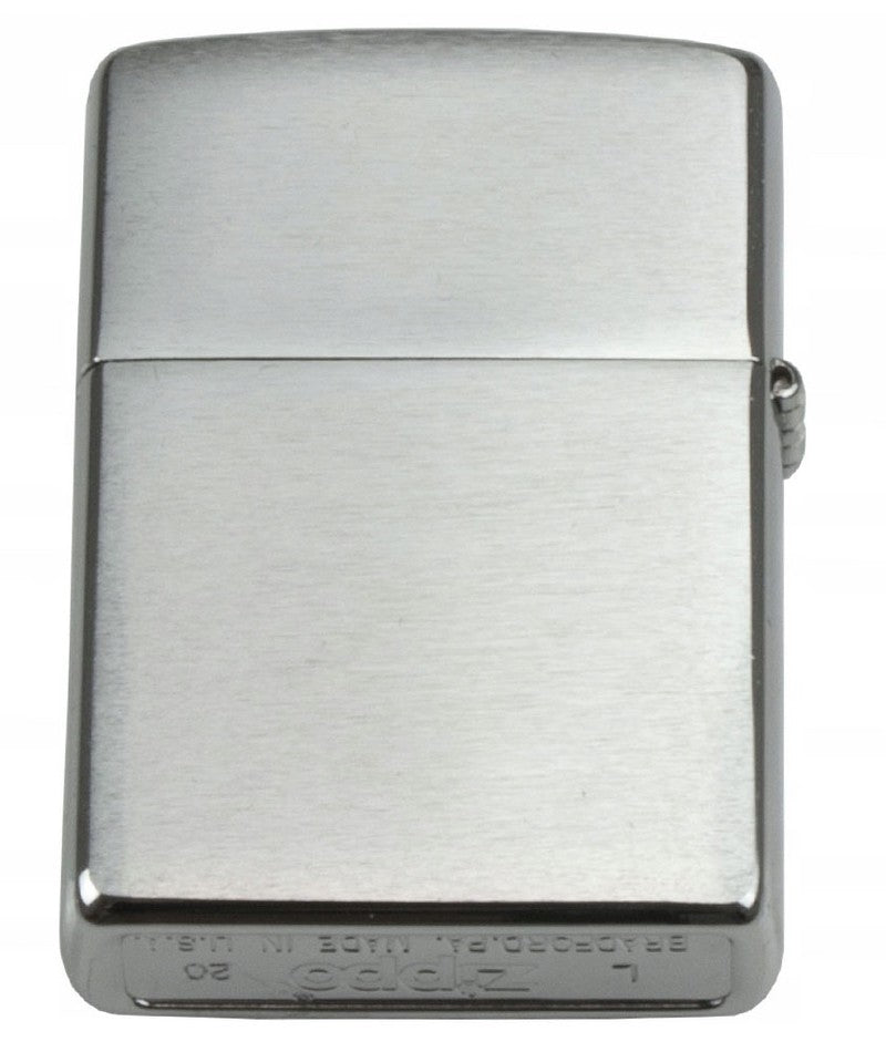 Zippo FEUERZEUG Benzinfeuerzeug Chrom-Gebürstet