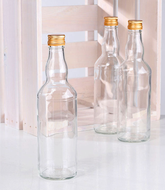 700ml GLASFLASCHE mit DECKEL Flasche mit Schraubverschluss
