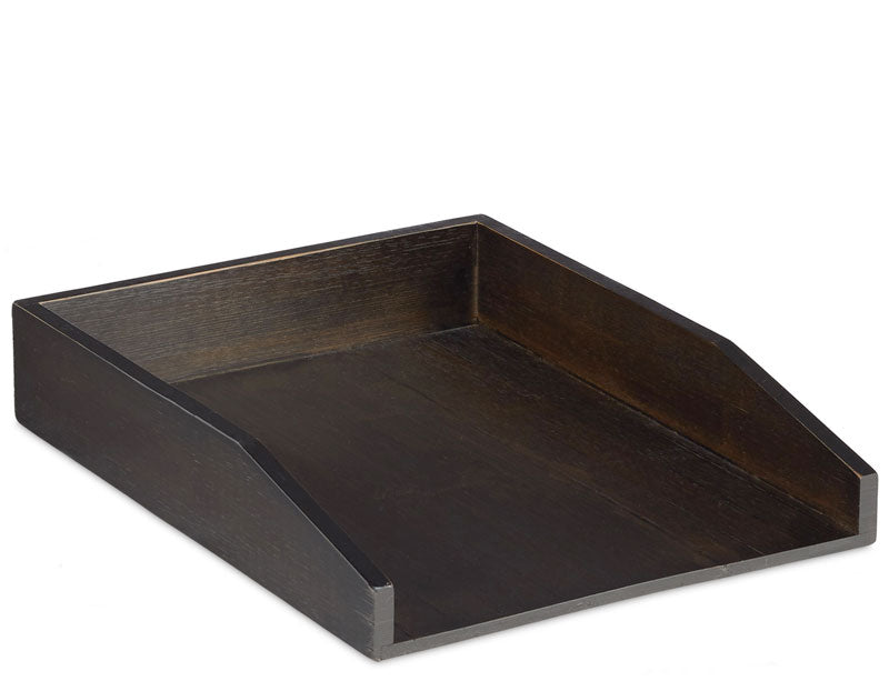 3 Stk. Dokumentenablage Papierablage BRIEFABLAGE Bambus BRAUN 3er-Set