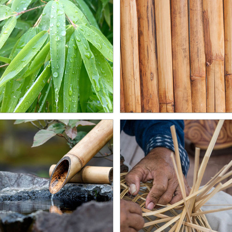Abtropfgestell GESCHIRR-ABTROPFGITTER aus Bambus Holz SCHRÄG