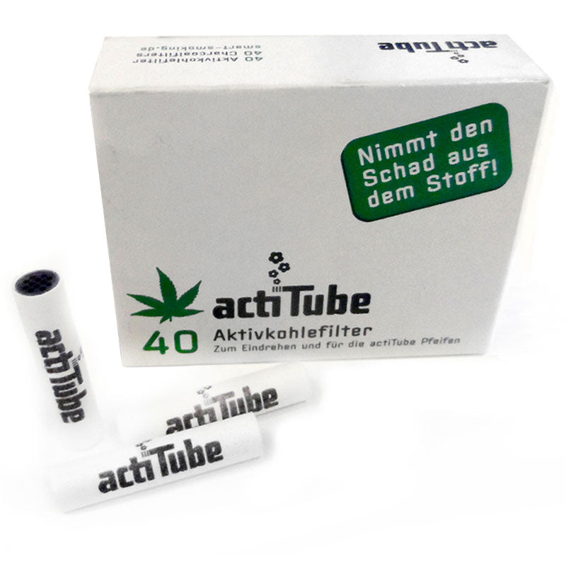 40 Stk. TUNE ActiTube Aktivkohlefilter 8-9mm