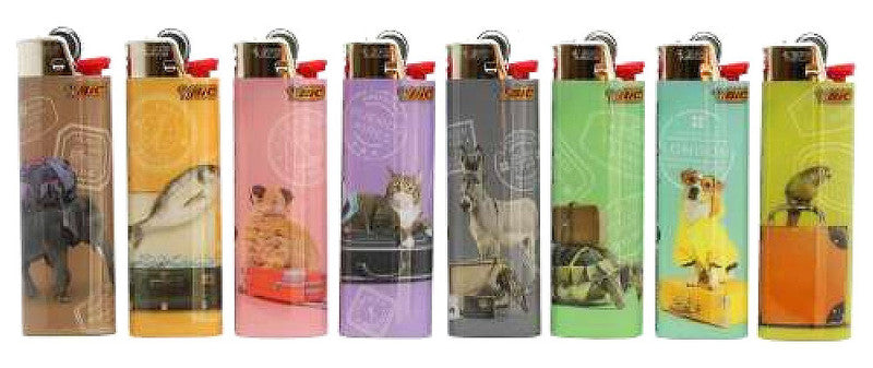 BIC® Einwegfeuerzeug MAXI FEUERZEUG Pets Adventure
