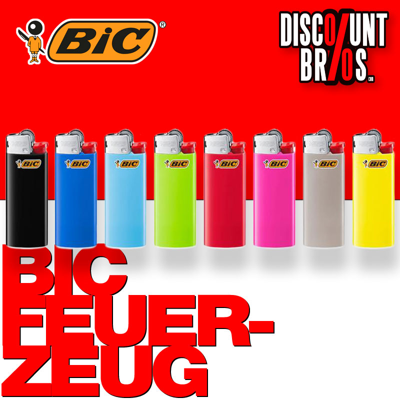 BIC® Einwegfeuerzeug MINI FEUERZEUG farbig