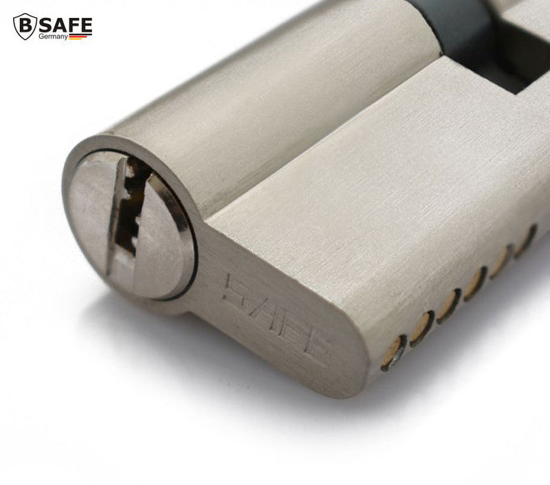 Euro-Profilzylinder Schliesszylinder SCHLOSS mit KNAUF und 5 Schlüsseln 60mm 30/30mm