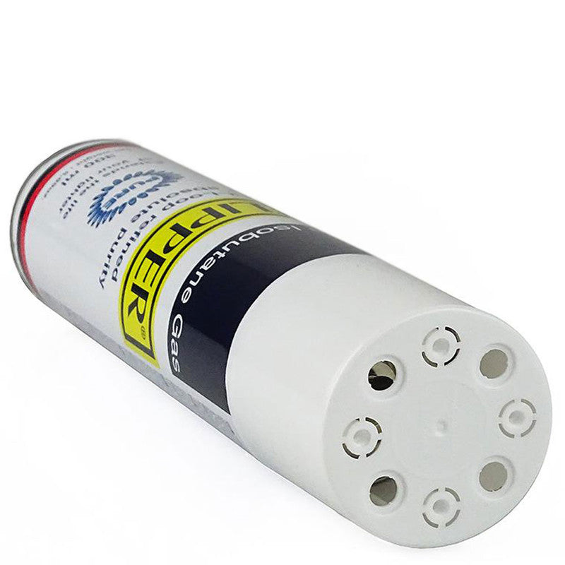 Gas Refill Isobutan Gas Premium FEUERZEUGGAS mit Metall-Ventil von CLIPPER 300ml
