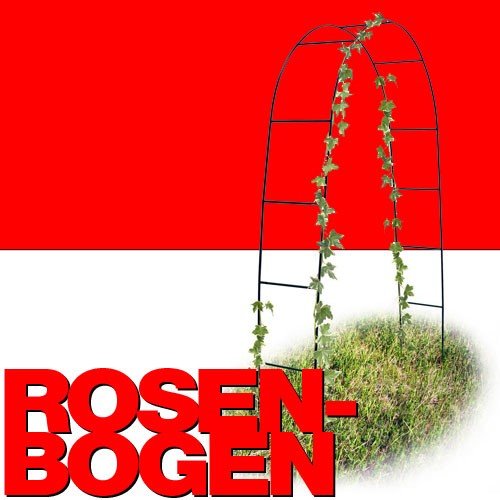 Torbogen ROSENBOGEN Rankhilfe aus Metall 2,4×1,40×0.38m