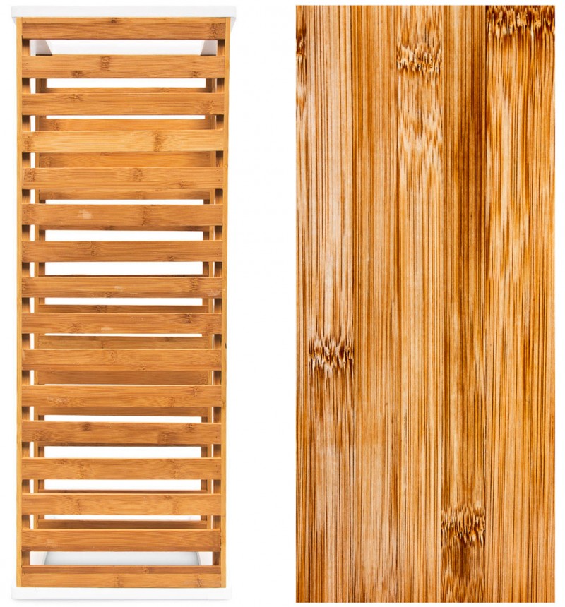 SCHUHREGAL aus Bambus Holz