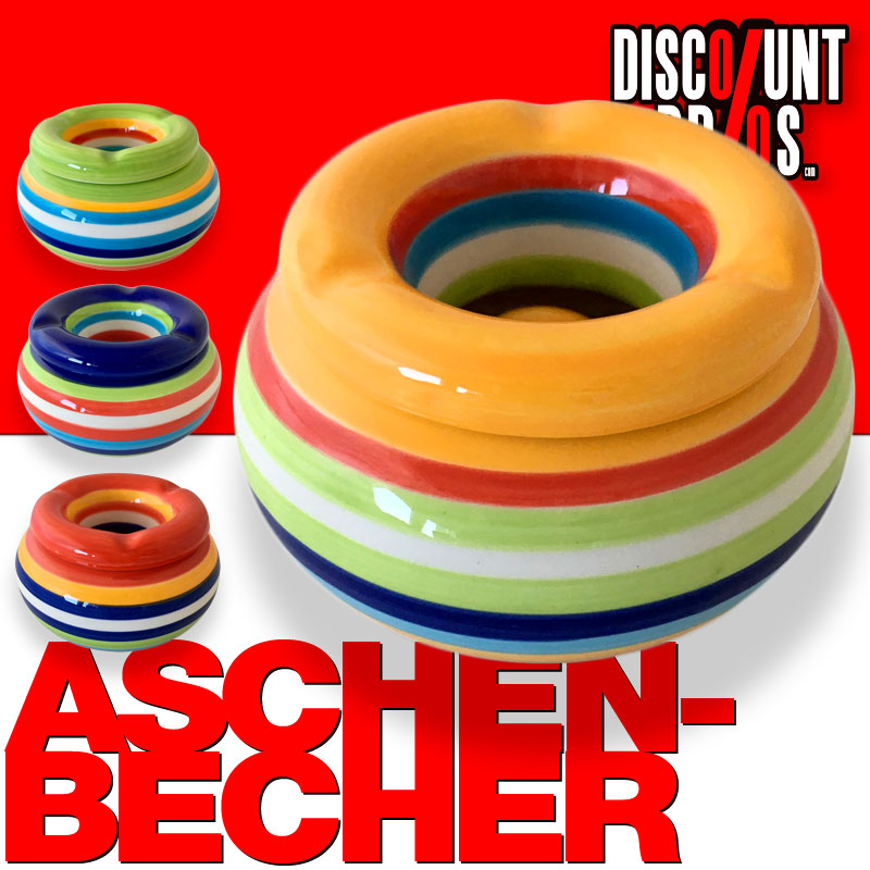 Aschenbecher STURM-ASCHENBECHER aus Keramik Ø11cm