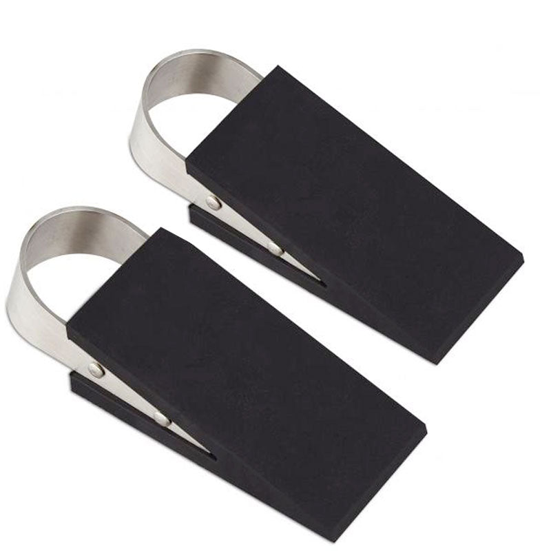 TÜRSTOPPER Türkeil Gummikeil + Edelstahl 2er-Set