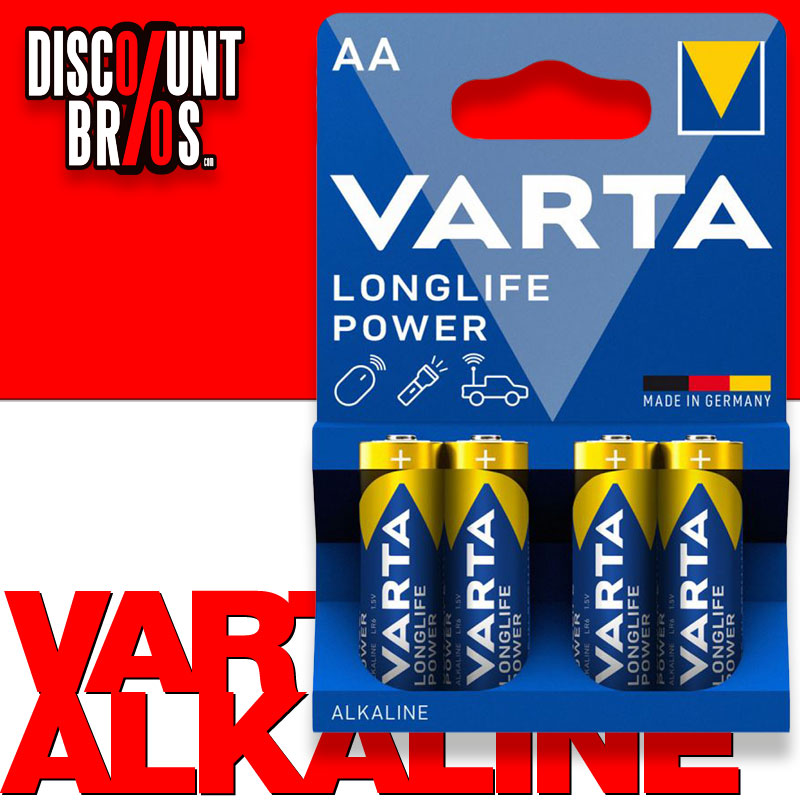 12 Stk. VARTA 4906 Longlife Power Batterien AA Mignon LR6 High Energy