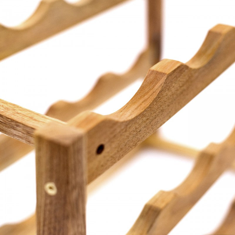 Weinflaschenhalter WEINREGAL klein Walnuss