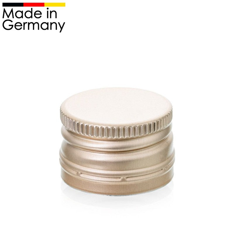 200ml GLASFLASCHE mit DECKEL Flasche mit Schraubverschluss PP28 DE