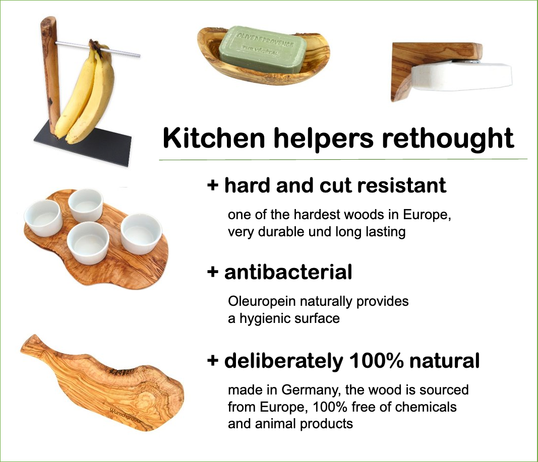 olivenholz-erleben | Seifenspender ENJOY mit Spender aus Edelstahl | gefertigt in Deutschland