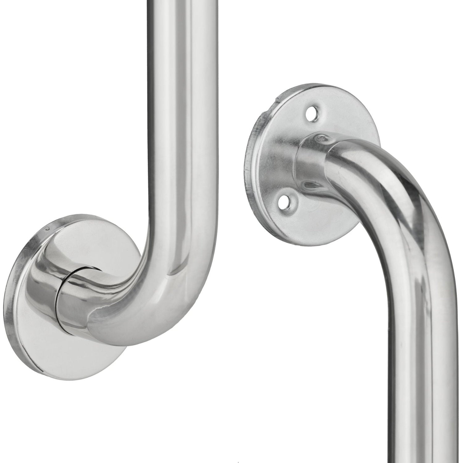 2er Set Haltegriffe Badezimmergriff HANDGRIFF Griff Duschgriff aus Edelstahl