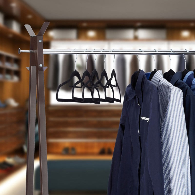 Samt Kleiderbügel VELOUR Wäschebügel 10er Set