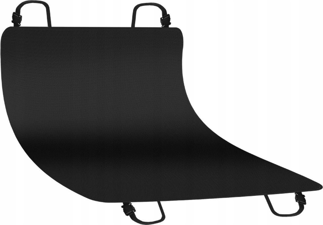 Purlov 23691 Autoschondecke für Hunde 144 × 144 cm in Schwarz
