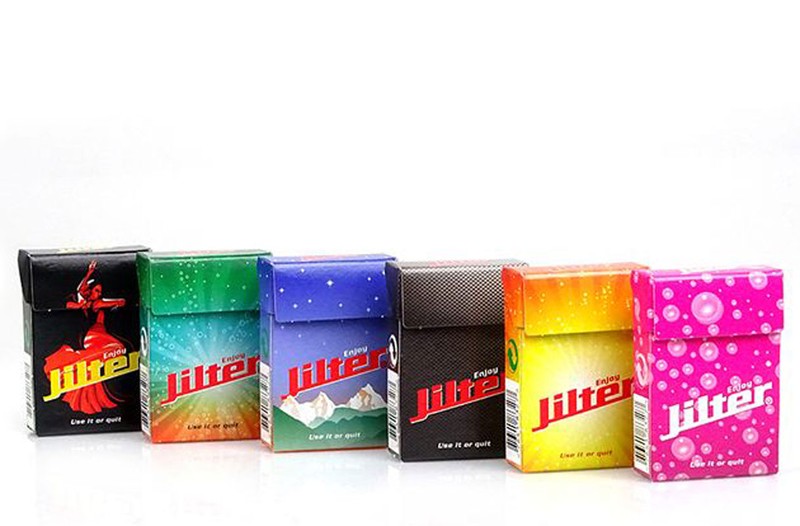 33 × 42 Stk. JILTER DISPLAY Zwister Box Filter Tips 6mm EXTRA-SLIM