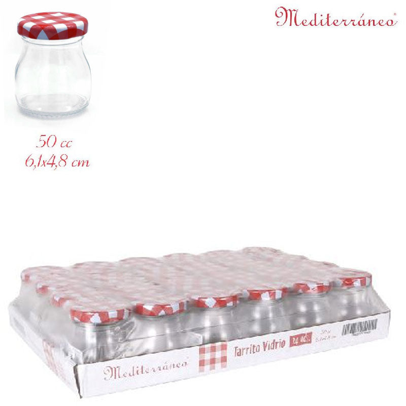 50ml EINMACHGLÄSER Einmachglas Konfitürenglas GLAS RUND