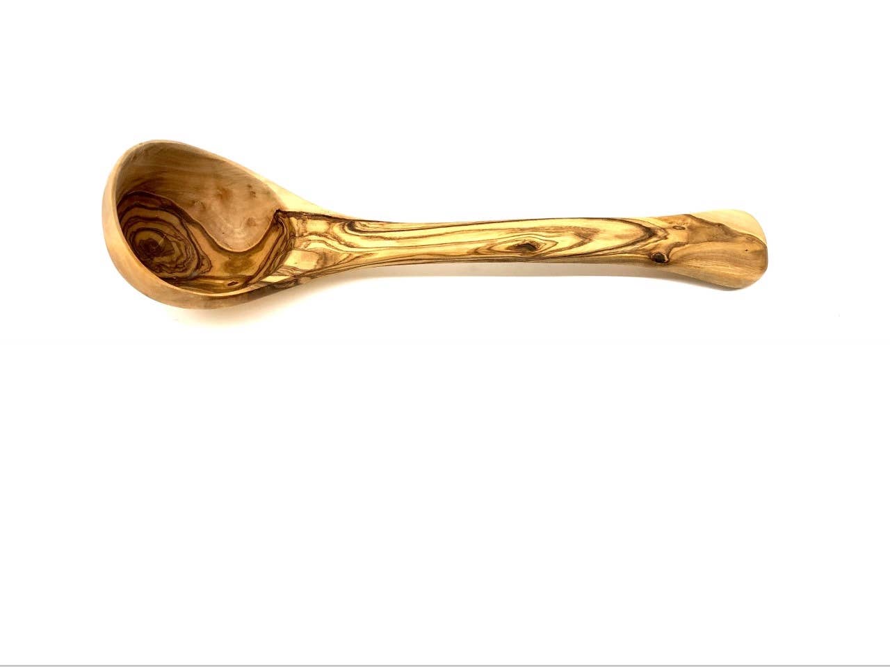 olivenholz-erleben | Schöpfkelle 30 cm aus Olivenholz