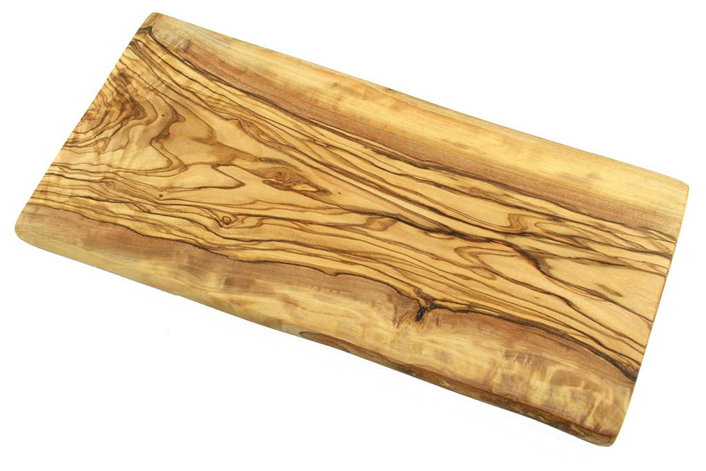 olivenholz-erleben | Schneidebrett 30 x 15 cm rechteckig Olivenholz