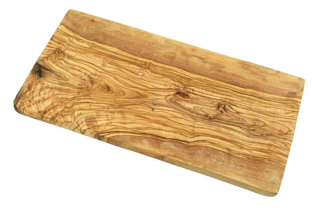 olivenholz-erleben | Schneidebrett 30 x 15 cm rechteckig Olivenholz