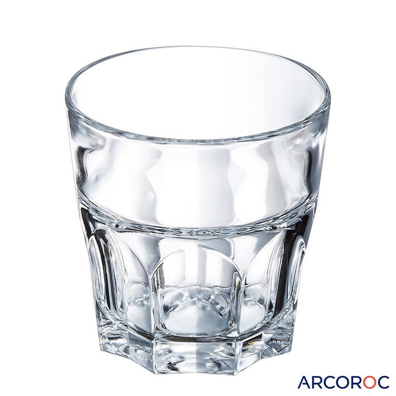 6er-Set Trinkgläser Glas TRINKGLAS Arcoroc GRANITY 6×16cl