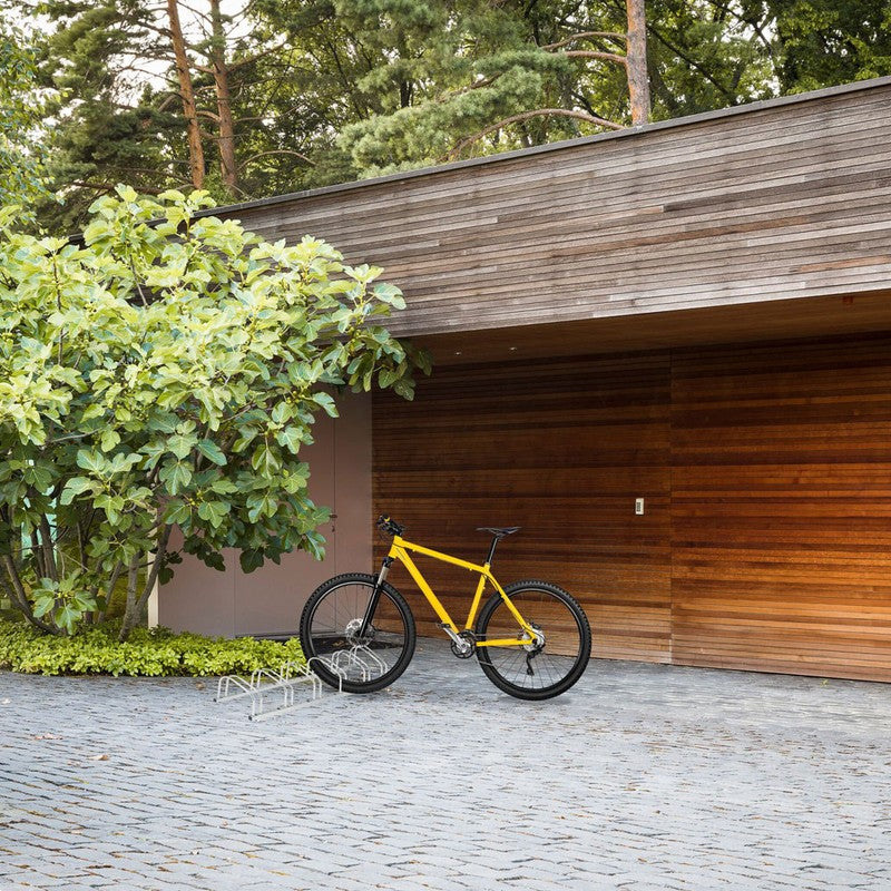 6-er VELOSTÄNDER Modern verzinkter Fahrradständer bis 5 cm Reifenbreite